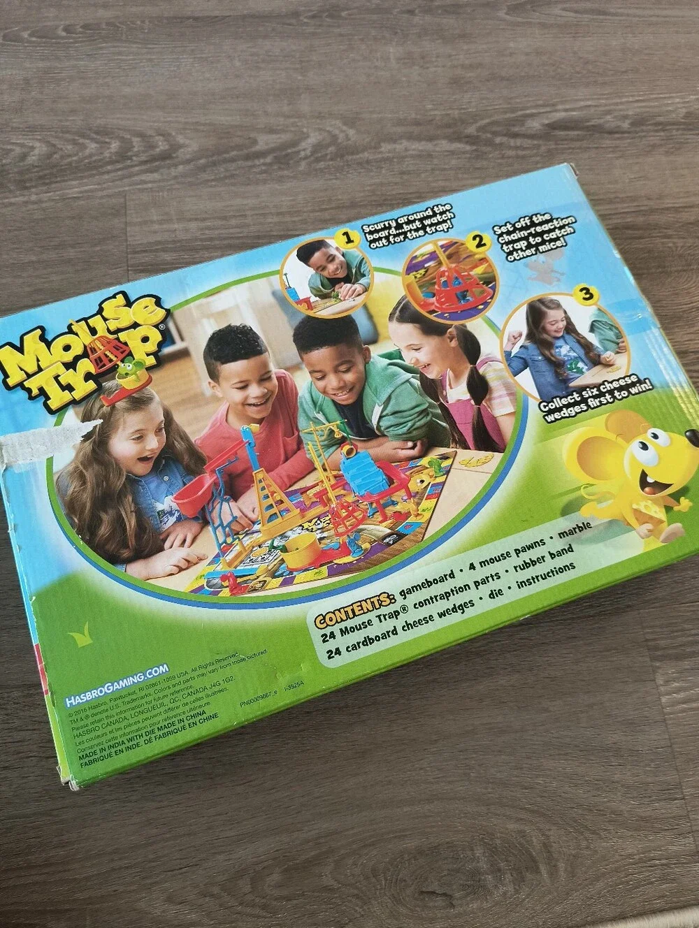 Hasbro 2016 Mouse Trap Game Complete